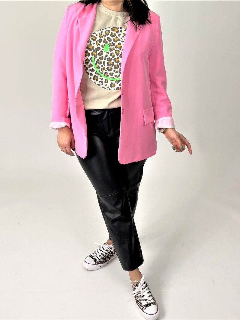 miinafashiononlineshop_blazerpink, Miina Fashion Online Shop, Oversized-Blazer