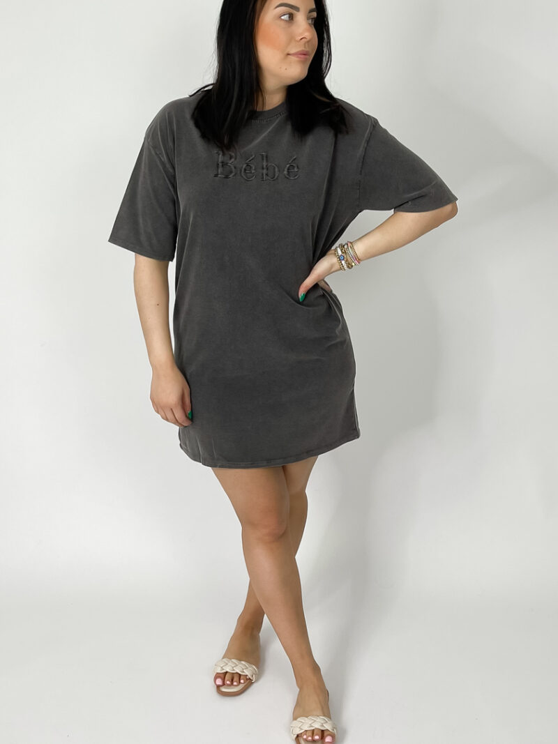 Superweiches Oversized T-Shirt Kleid, Miina Fashion Onlineshop