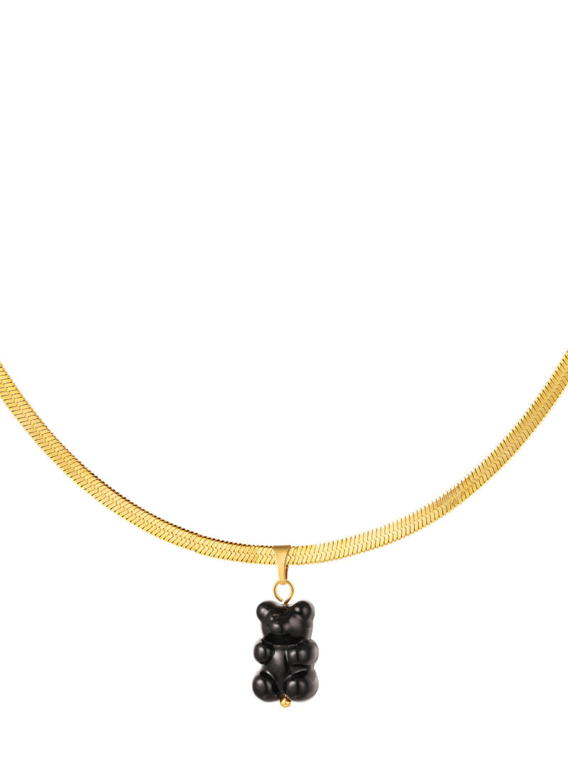 Gummibärchen Halskette, gewebte Halskette mit Gummibärchen